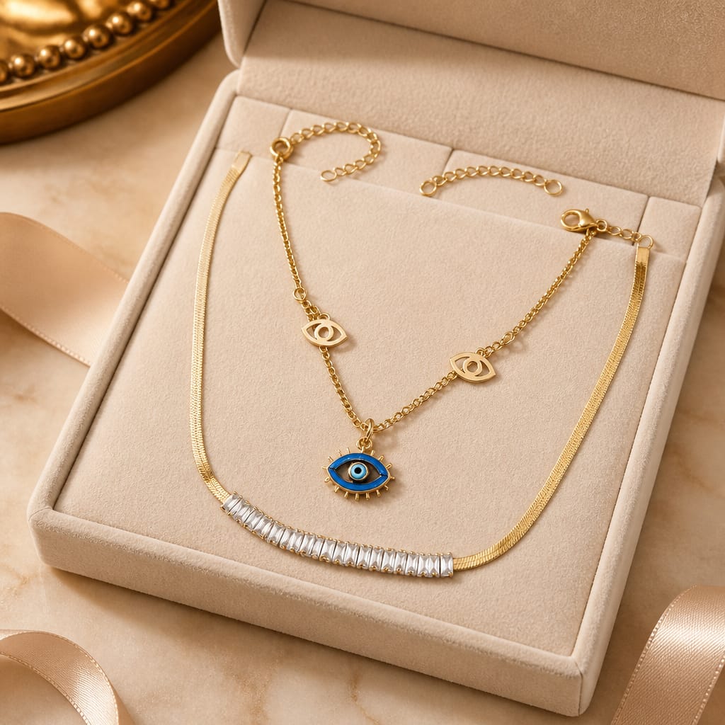 BLUE EYE PENDANT P132