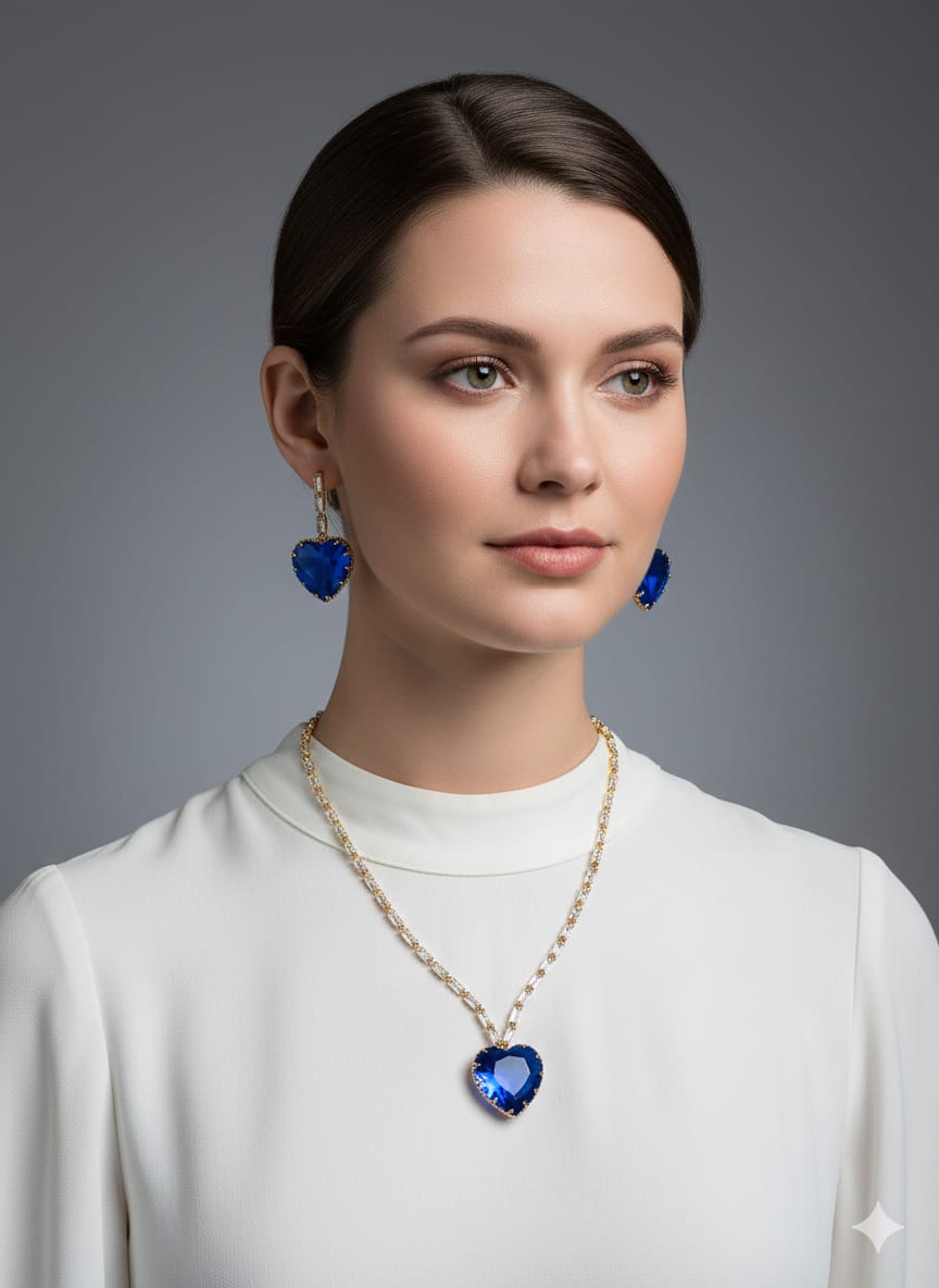 TITANIC HEART LOCKET SET L108