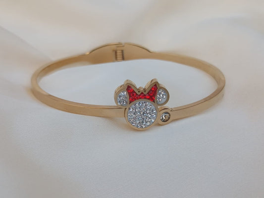 RED AND WHITE HANDCUFF H103