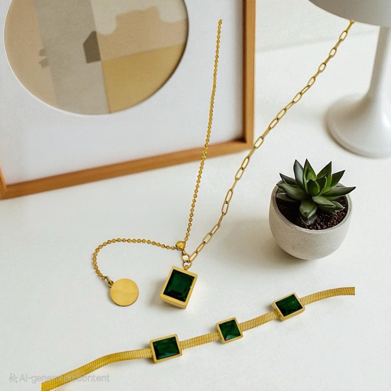 GREEN CUBIC SET P127