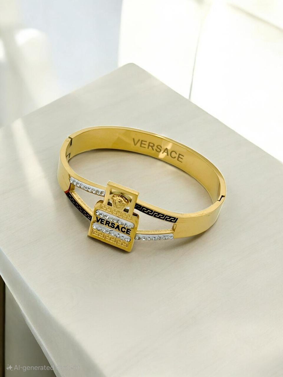VERSACE STYLE HANDCUFF H107