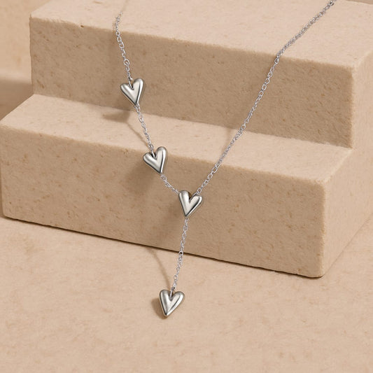 PEACH HEART PENDANT P123