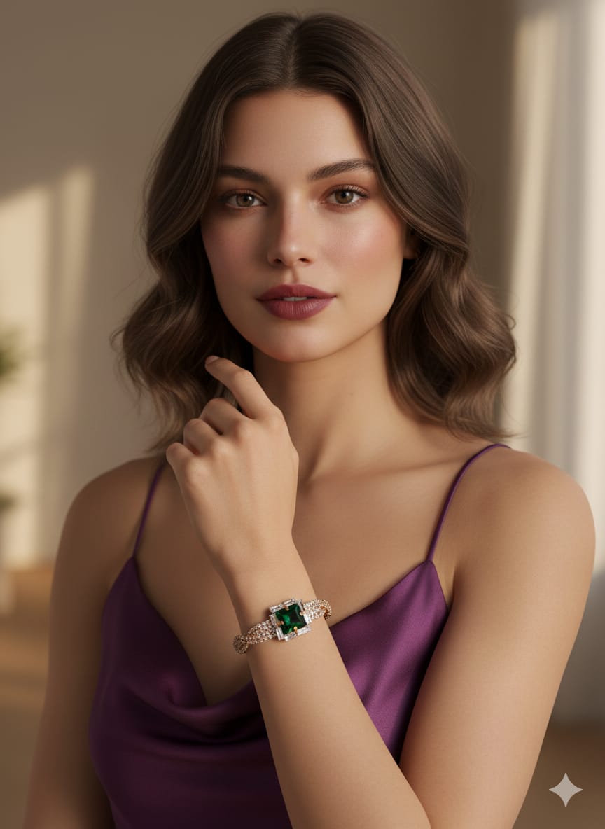 GREEN GOLD BRACLET B101