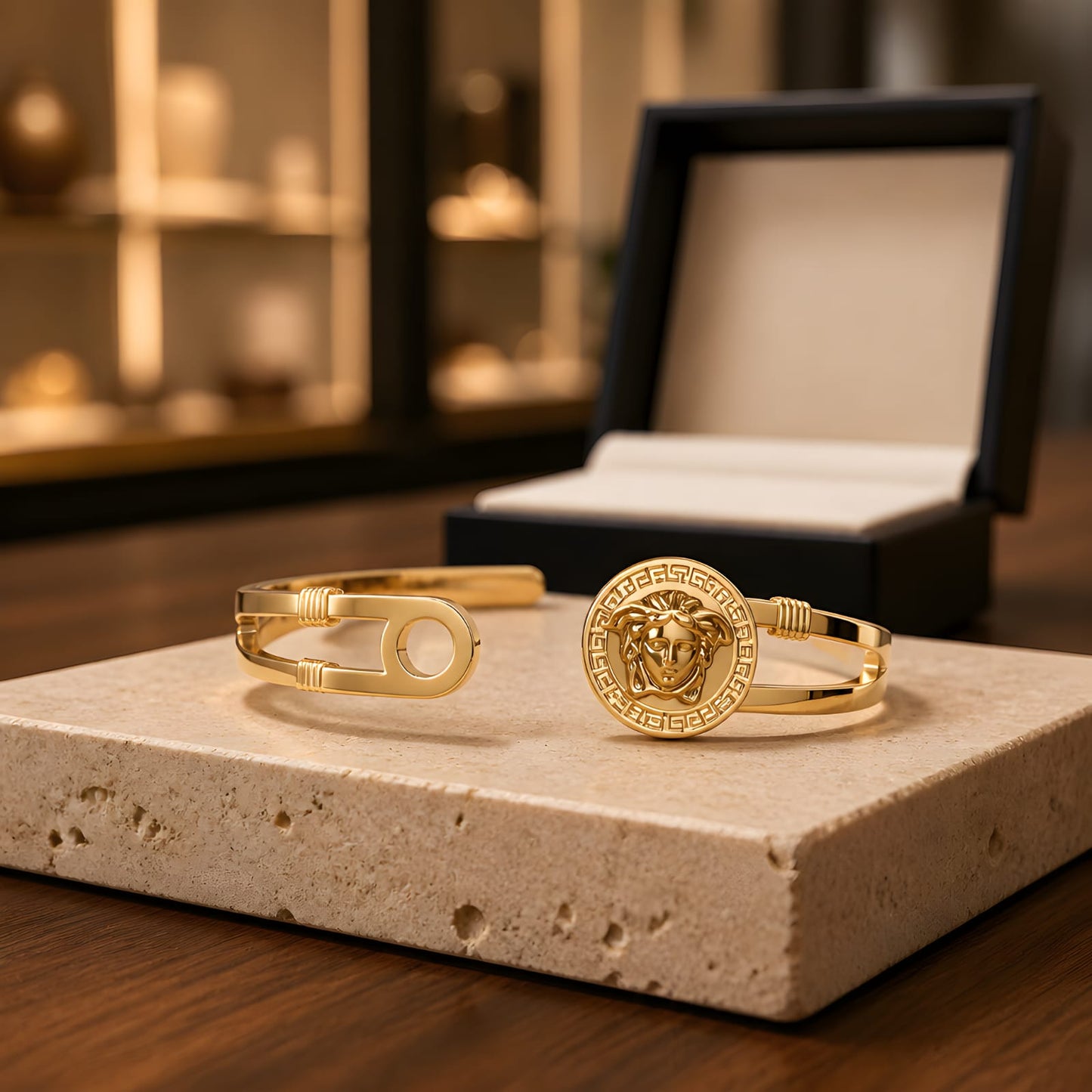 VERSACE STYLE HANDCUFF H111