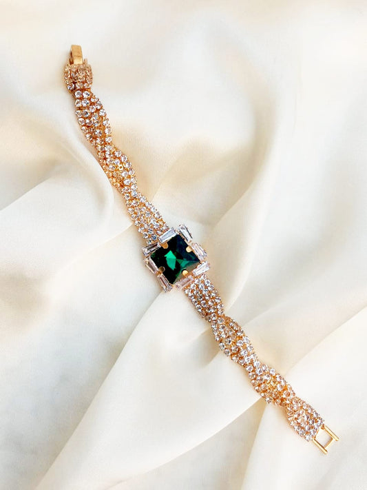 GREEN GOLD BRACLET B101